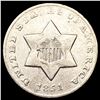 Image 1 : 1851-O Silver Three Cent ABOUT UNCIRCULATED