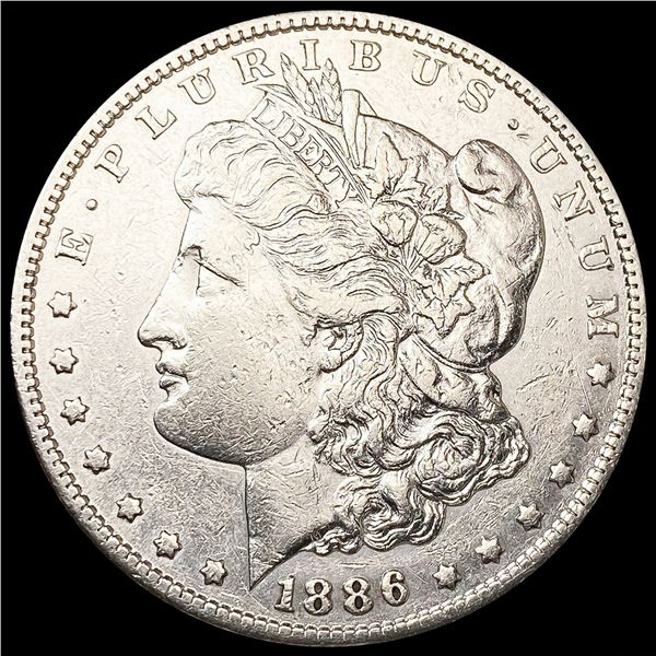 1886-S Morgan Silver Dollar CLOSELY UNCIRCULATED