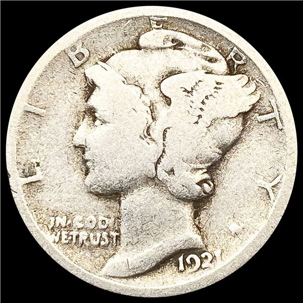 1921 Mercury Dime LIGHTLY CIRCULATED