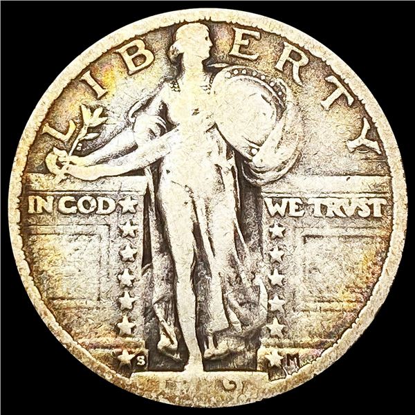 1919-S Standing Liberty Quarter ABOUT UNCIRCULATED