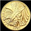Image 1 : 1987 US Commem .25oz Gold $5 SUPERB GEM BU