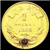 Image 2 : 1856 Rare Gold Dollar CHOICE BU