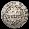 Image 2 : 1835 Classic Head Half Cent ABOUT UNCIRCULATED