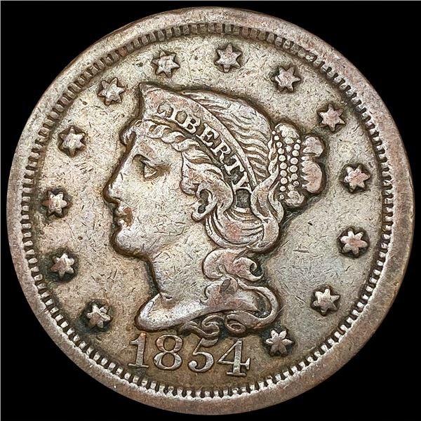 1854 Large Cent UNCIRCULATED