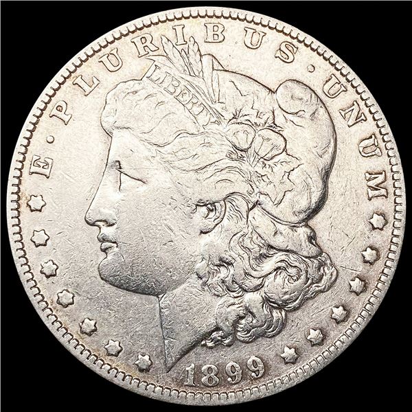 1899 Morgan Silver Dollar ABOUT UNCIRCULATED