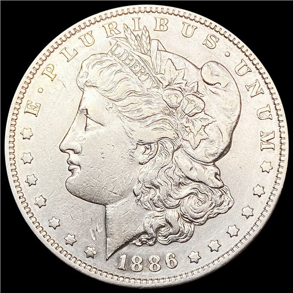 1886-S Morgan Silver Dollar ABOUT UNCIRCULATED