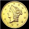 Image 1 : 1853 Round California Gold Half Dollar SUPERB GEM