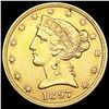 Image 1 : 1897 $5 Gold Half Eagle HIGH GRADE