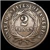 Image 2 : 1871 Two Cent Piece NEARLY UNCIRCULATED
