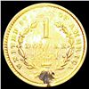 Image 2 : 1851 Rare Gold Dollar GEM BU
