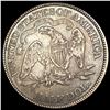 Image 2 : 1875 Seated Liberty Half Dollar ABOUT UNCIRCULATED