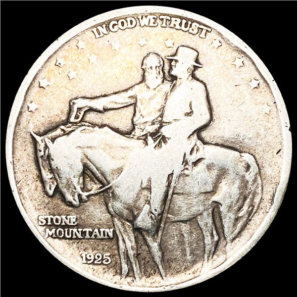 1925 Stone Mountain Half Dollar ABOUT UNCIRCULATED