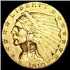 Image 1 : 1910 $2.50 Gold Quarter Eagle ABOUT UNCIRCULATED