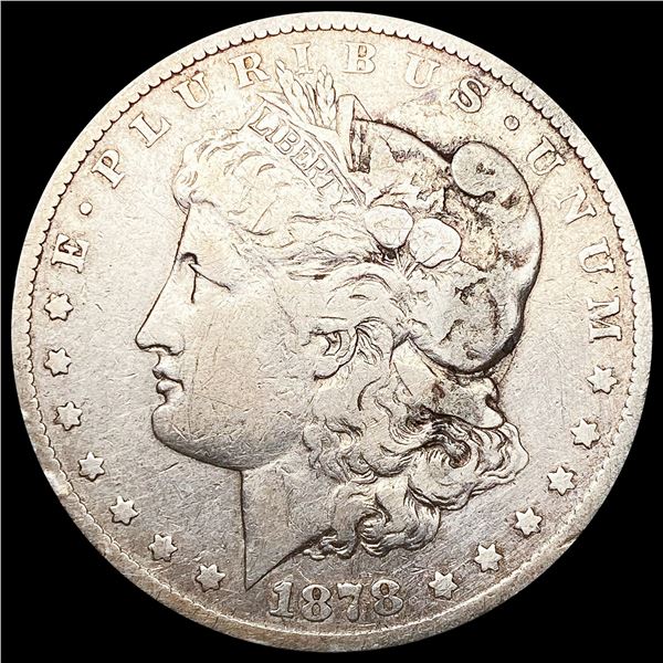 1878-CC Morgan Silver Dollar LIGHTLY CIRCULATED