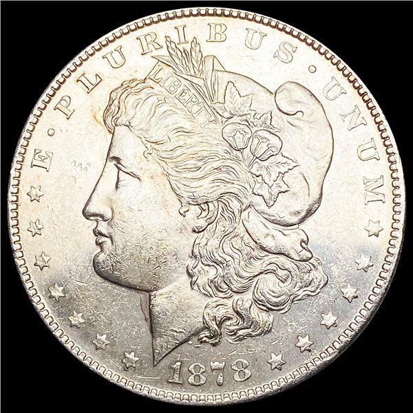 1878-S Morgan Silver Dollar GEM BU