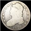 Image 1 : 1829 Capped Bust Half Dollar NICELY CIRCULATED