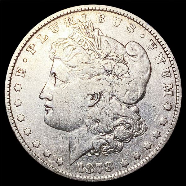 1878 8TF Morgan Silver Dollar LIGHTLY CIRCULATED