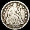 Image 1 : 1859-S Seated Liberty Dime ABOUT UNCIRCULATED