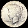 Image 1 : 1921 Silver Peace Dollar CLOSELY UNCIRCULATED