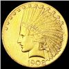 Image 1 : 1908 $10 Gold Eagle GEM BU