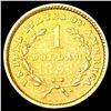 Image 2 : 1851 Rare Gold Dollar CLOSELY UNCIRCULATED