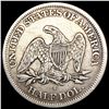 Image 2 : 1866-S Seated Liberty Half Dollar CLOSELY UNCIRCUL