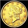 Image 1 : 1854 Rare Gold Dollar CLOSELY UNCIRCULATED
