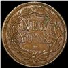 Image 2 : 1863 New York Civil War Token CLOSELY UNCIRCULATED