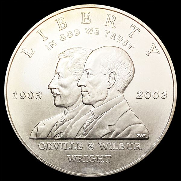 2003 Wright Bro's Silver Dollar SUPERB GEM BU