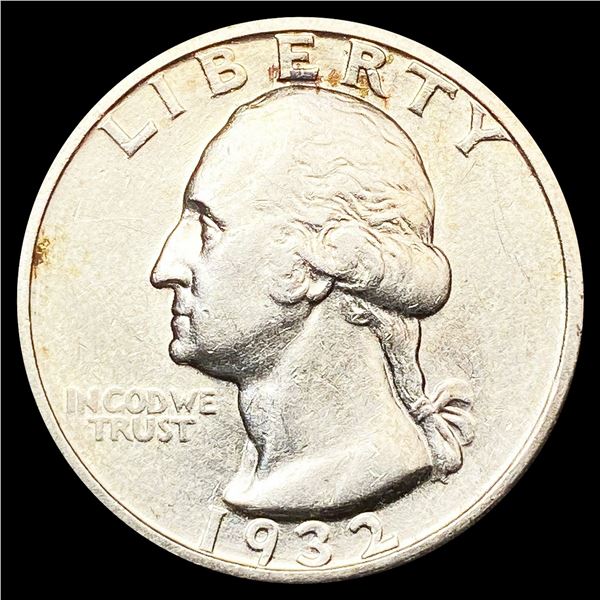 1932-S Washington Silver Quarter UNCIRCULATED