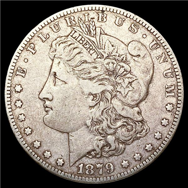 1879-S 7TF Rev 78 Morgan Silver Dollar LIGHTLY CIR