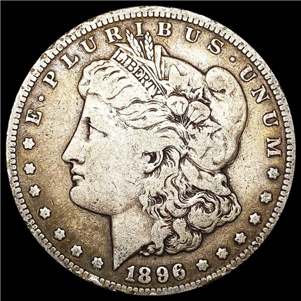 1896-S Morgan Silver Dollar LIGHTLY CIRCULATED