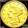 Image 1 : 1856-C $2.50 Gold Quarter Eagle UNCIRCULATED