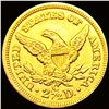 Image 2 : 1856-C $2.50 Gold Quarter Eagle UNCIRCULATED