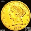 Image 1 : 1859 $5 Gold Half Eagle UNCIRCULATED