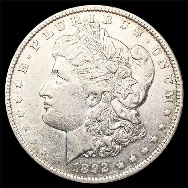 1892 Morgan Silver Dollar CLOSELY UNCIRCULATED