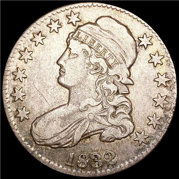 1832 Capped Bust Half Dollar LIGHTLY CIRCULATED