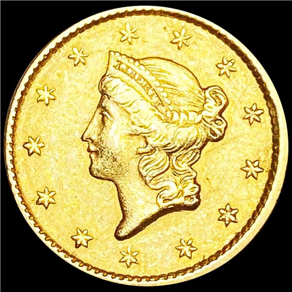 1850 Rare Gold Dollar NEARLY UNCIRCULATED