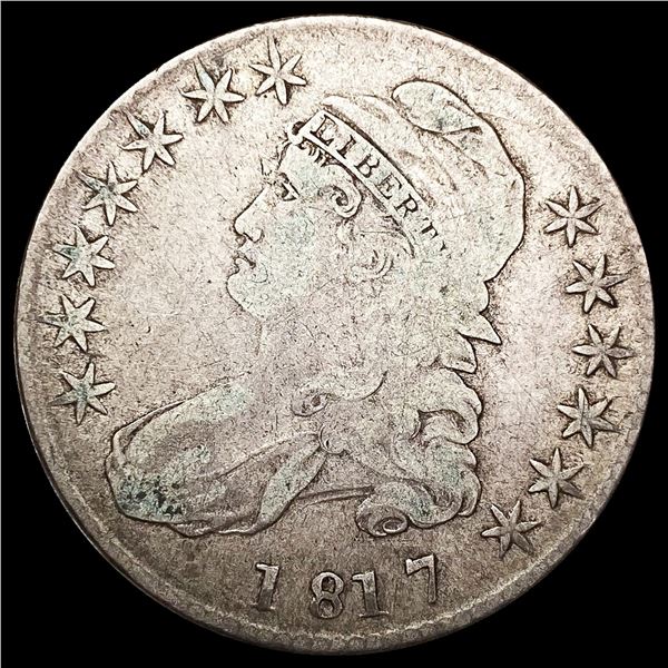 1817 Capped Bust Half Dollar NICELY CIRCULATED