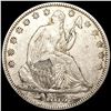 Image 1 : 1873 Arws Seated Liberty Half Dollar CLOSELY UNCIR
