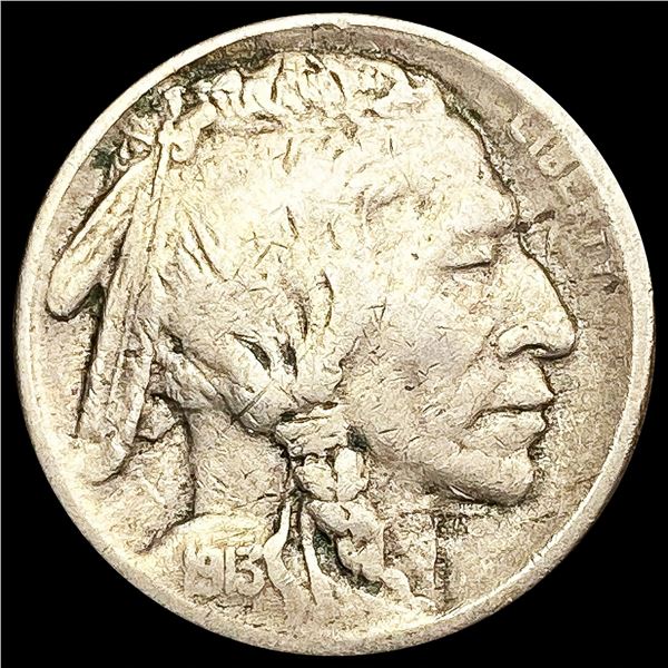 1913-S T2 Buffalo Nickel NICELY CIRCULATED