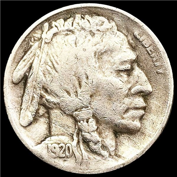 1920-S Buffalo Nickel NICELY CIRCULATED