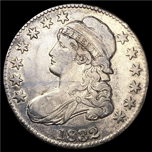 1832 Capped Bust Half Dollar NEARLY UNCIRCULATED