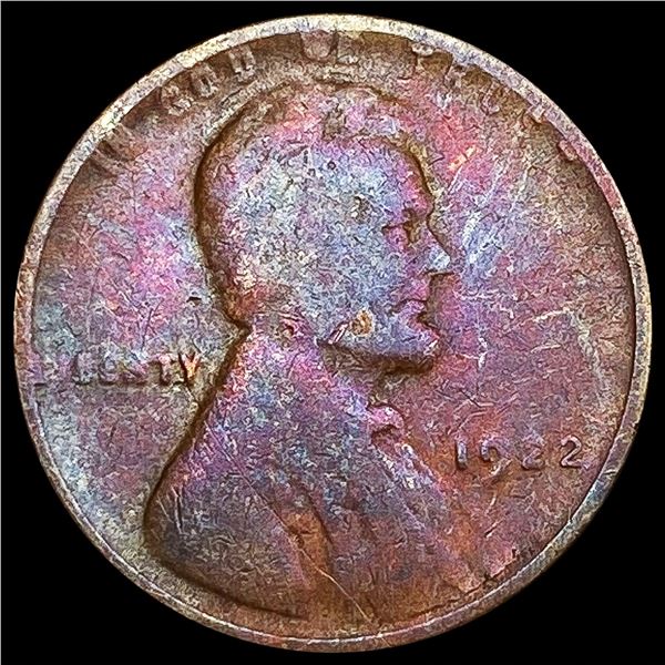 1922 No D Strong Rev Wheat Cent NICELY CIRCULATED