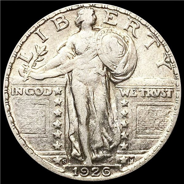1926-S Standing Liberty Quarter NEARLY UNCIRCULATE