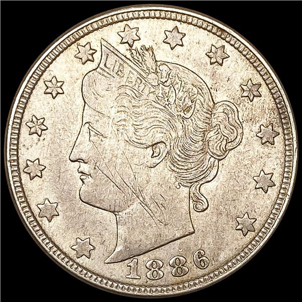 1886 Liberty Victory Nickel HIGH GRADE