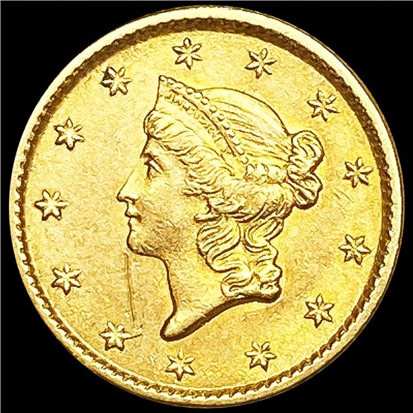 1853 Rare Gold Dollar UNCIRCULATED