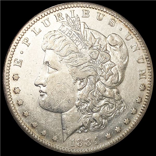 1884-S Morgan Silver Dollar CLOSELY UNCIRCULATED