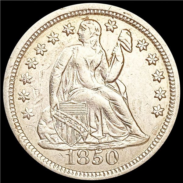1850 Seated Liberty Dime UNCIRCULATED