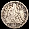 Image 1 : 1854-O Arws Seated Liberty Dime NICELY CIRCULATED
